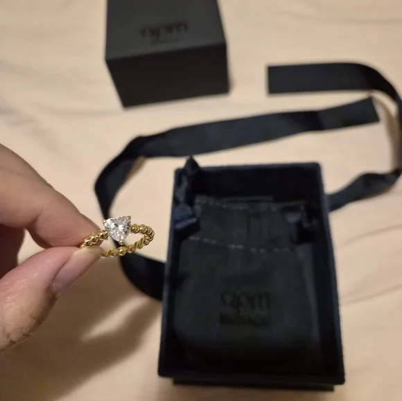 APM MONACO HEART RING - Picture 2 of 5